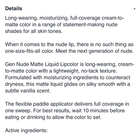 Bareminerals gen nude matte liquid lip color swag - Picture 5 of 6